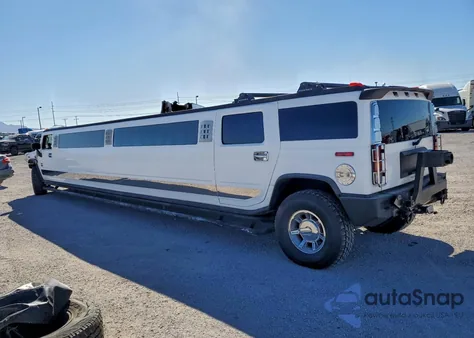 2003 Hummer H2 z USA, uszkodzony, nr VIN 5GRGN23U33H129686